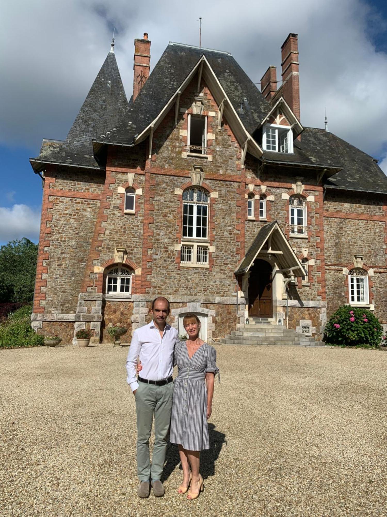 Le Manoir Des Rochers Bouere Exteriör bild